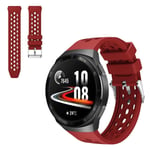 Huawei Watch GT 2e silicone watch band - Red Röd