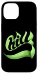 Coque pour iPhone 14 Graphique vert froid