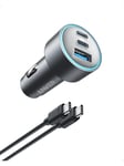 Anker 535 Car Charger (67W) - Grey