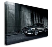 1967 Ford Mustang Eleanor Gone in 60 Secs Wall Picture Canvas Prints Art Cheap 20x30 inches