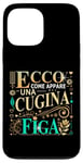 Coque pour iPhone 13 Pro Max Una Cugina Figa Idee Regalo Per Cugina Speciale Originale