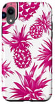 Coque pour iPhone XR Festive Tropical Ananas Coque de téléphone Motif Noël