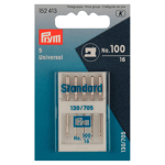 Prym Sewing Machine Needles, Pack of 5, Silver