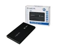 LogiLink Enclosure 2,5 inch S-ATA HDD USB 2.0 Alu - förvaringslåda - SATA 1.5Gb/s - USB 2.0