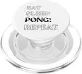 Eat Sleep Pong Repeat ! C'est Mahjong Time Mahjongg Fans v2 PopSockets PopGrip pour MagSafe