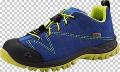 McKINLEY Mixte Enfant Four Seasons II AQX Chaussures de Fitness, Bleu (Blue Dark/Green Lime 904), 36 EU