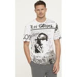 T-shirt Lee Cooper  T-shirt AZIRO Blanc