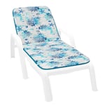 Coussin Longues Souple Marin Matelas Chaise Longue Transat Jardin Coquillages