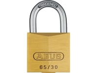 Abus B111-30, Konventionellt Hänglås, Tangentlås, Lika Låsning, Staket, Garage, Gate, Workshop, Mässing, Rostfritt Stål, Mässing