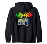 Hip hop dance street art graffiti spray paint dancing dancer Zip Hoodie