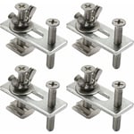 Cesieclefou - Lot de 4 colliers de serrage en t pour fraiseuse et graveuse 3018-PRO / 3018-MX3 / 3018-PROVer cnc