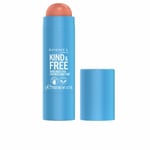 Fard à Joue en Stick Rimmel London Kind & Free Nº 002 Peachy cheeks 5 g