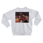 Sweatshirt Enfant Michael Jordan Maillot Noir Chicago Bulls Goat Basketball