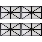 4 pcs Cartouche Filtre Panel RCX70101 Accessoires de Remplacement pour Robot Nettoyeur de Piscine TigerShark