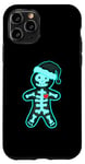 iPhone 11 Pro X-Ray Gingerbread Man Skeleton Christmas Nurse Xray Tech Case