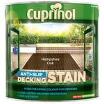 Cuprinol 5092620 Anti-Slip Decking Stain Hampshire Oak 2.5 litre