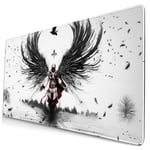 FZDB Assassin S Creed Mouse Pad,Rubber Non-Slip Electronic Sports Oversized Gaming Large Mouse Mat, Rectangular Mouse Pads 15.8 X 29.5 Inch