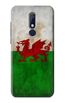 Wales Football Soccer Red Dragon Flag Case Cover For Nokia 5.1, Nokia 5 2018