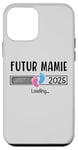 Coque pour iPhone 12 mini Annonce Grossesse Mamie 2025 Cadeau Futur Mamie 2025 Annonce