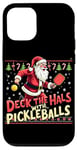 iPhone 12/12 Pro Deck The Halls With Pickleballs Pickleballs Funny Sarcastic Case