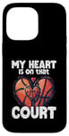 Coque pour iPhone 14 Pro Max Game Day Basketball Mom