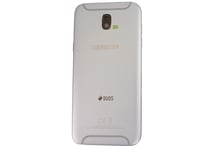 Genuine Samsung Galaxy J5 2017 SM-J530 Duos Silver Rear / Battery Cover - GH8...