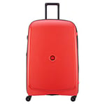 DELSEY PARIS - Belmont Plus - Valise soute Rigide Matière Recyclée et Recyclable 82x52x35 cm - 123 L - XL - Rouge