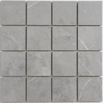 Mosaik Tenfors Altamura Silver Blank Marmor cm