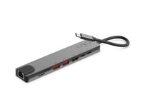 LINQ by Elements 8 in 1 PRO USB-C Multiport Hub