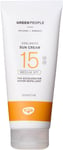 Green People Edelweiss Sun Cream SPF15 200ml | Natural, Organic Sunscreen with |