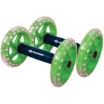 Schildkröt SCHILDKRÖT Roues abdominales Dual Core Wheels, noir/vert