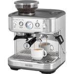 Machine à expresso - SENCOR - SES 6010SS - 15 bars - Broyeur à café - 250 g de grains - Inox