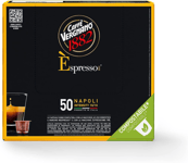 Caffè Vergnano 1882 Nescafé Dolce Gusto compatible capsules, Napoli 50 Capsules