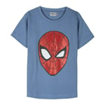 Børne Kortærmet T-shirt Spider-Man Blå 3 år