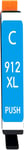 912Xl Cartouches D'Encre Compatibles Avec Hp 912 912Xl (1X Cyan), Pour Hp Officejet 8012 8014 8015 8017, Officejet Pro 8022 8023 8024 8025[DYJ074426]