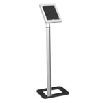 BRATECK Universal iPad, Galaxy, &amp; LENOVO anti-theft floor stand. VESA: 75x75, Rotation: 0~+90. Fits iPad 1/2/3/4/5/6, most 9.7''~ 10.1'' Samsung Galaxy and other tablets. (p/n: PAD15-01)