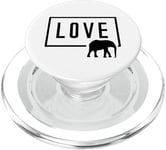 Elephant - Favorite Zoo Animal Sanctuary Zookeeper Biologist PopSockets PopGrip for MagSafe