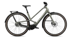 Velo de ville electrique orbea diem 20 shimano nexus inter 5 5v courroie 630 wh 700 mm vert gris spaceship 2025