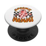 Mommy effrayant Groovy assorti famille Halloween mignon Boo PopSockets PopGrip Interchangeable