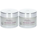 Melvita Crème perfectrice éclat Nectar de Lumière 2x50 ml