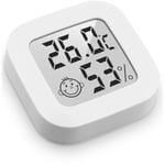 Dpzo - Mini Thermomètre Hygromètre Intérieur Digital à Haute Précision, Moniteur de Température et Humidimètre, Thermo Hygromètre Indicateur du