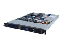 Gigabyte R152-P31 (Rev. 100) - Server - Kan Monteras I Rack - 1U - Ingen Cpu Upp Till - Ram 0 Gb - Sas/Pci Express - Hot-Swap 2.5" Vik/Vikar - Ingen Hdd - Ast2500 - Gigabit Ethernet - Inget Os - Skärm: Ingen