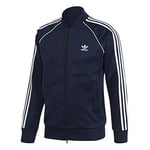 adidas SST Tt P Blue Sweatshirt - Collegiate Navy/White, XX-Large