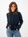 Y.A.S Thellis Long Sleeve Knit Cardigan - Dame - Blå - L