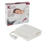 Kleeneze Electric Heated Under Blanket 3 Heat Settings, Single/Double/King