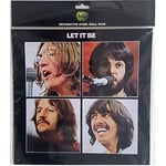 BEATLES - LET IT BE ALBUM COVER STEEL WALL SIGN - T500z