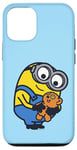 Coque pour iPhone 12/12 Pro Minions Cute Bob Favorite Teddy Bear Portrait