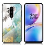 Fantasy Marmor OnePlus 8 Pro skal - Flygande Duva