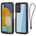 Complete Case for Samsung Galaxy A23 et M23 Waterproof IP68 Black Contour