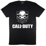 Call Of Duty Womens/Ladies Skull Logo Boyfriend T-Shirt - 3XL